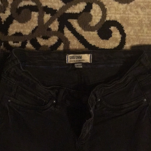 GRG DNM Black Stretch Jeggings - Picture 4 of 5